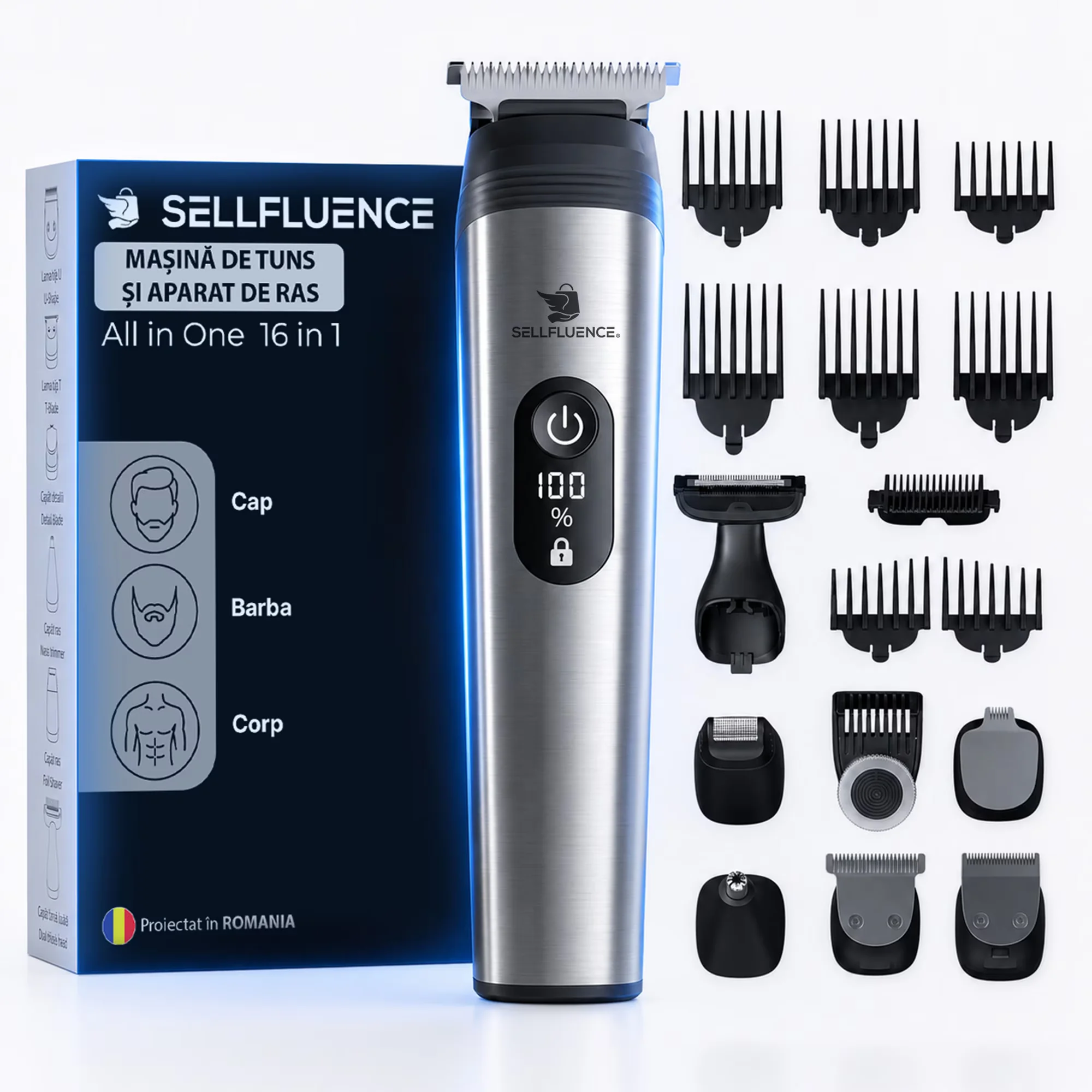 Top aparate de tuns 2026: Sellfluence All-in-One 16-in-1, nota maximă OParere