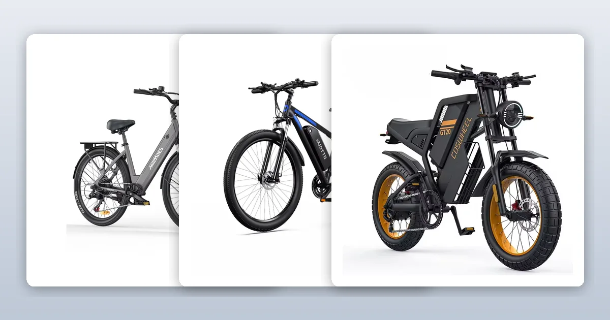 Top biciclete electrice 2026: note OParere pe tip și autonomie