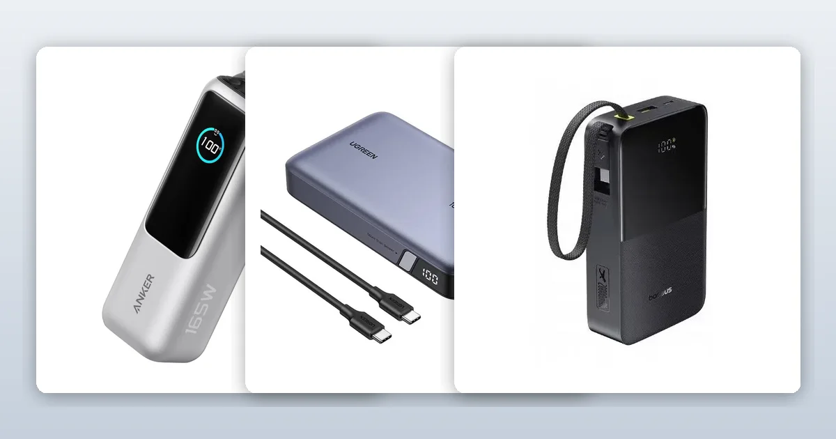 Top powerbank-uri 2026: note OParere pe capacitate și wattage