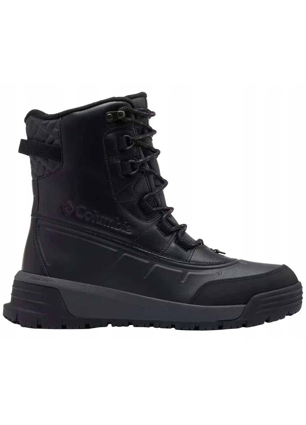Ghete de iarna Columbia Bugaboot Celsius II impermeabile, termoizolante, negru piele si sintetic, 43 EU