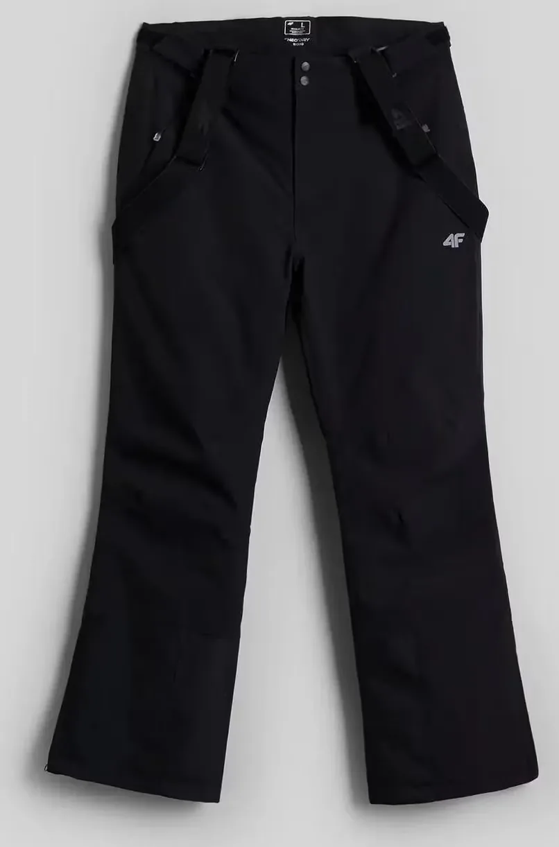 Pantaloni de schi 4F, membrana 5000/3000, Negru, 3XL