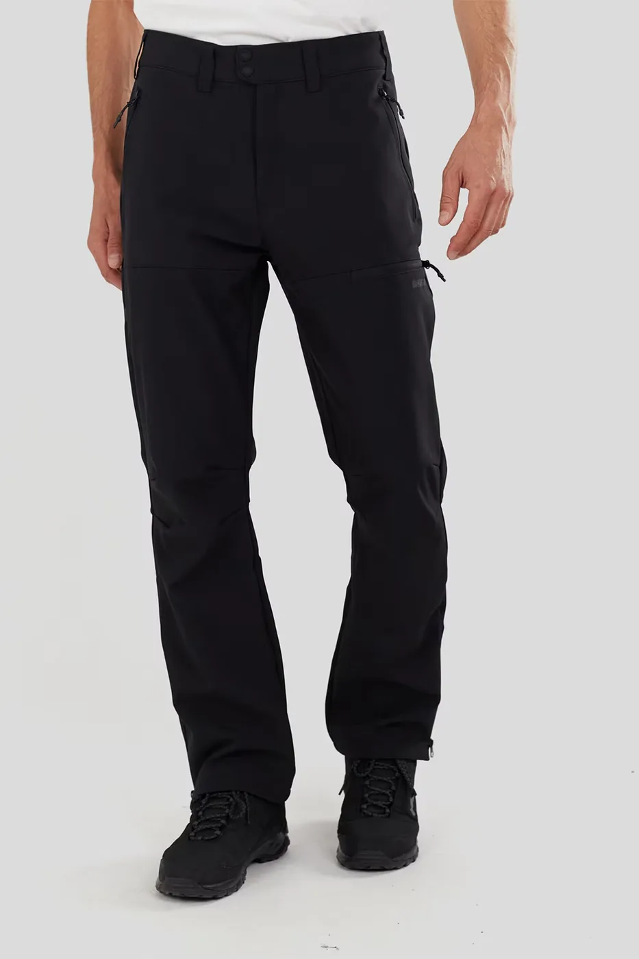 Fundango, Pantaloni SoftShell pentru schi Akira II, Negru, S