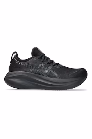 Asics, Pantofi pentru alergare Gel-Nimbus 27, Negru, Gri inchis, 7.5