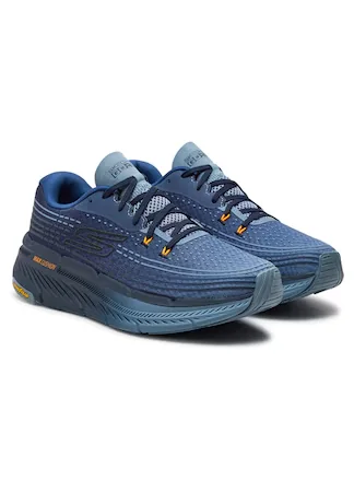 Pantofi sport barbati, Skechers, Max Cushioning Premi, bleumarin, textil, 43.5 EU