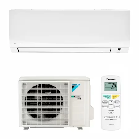 Aparat de aer conditionat Daikin Sensira Bluevolution FTXF25E-RXF25E Inverter 9000 BTU, Clasa A++, Dezumidificare,…