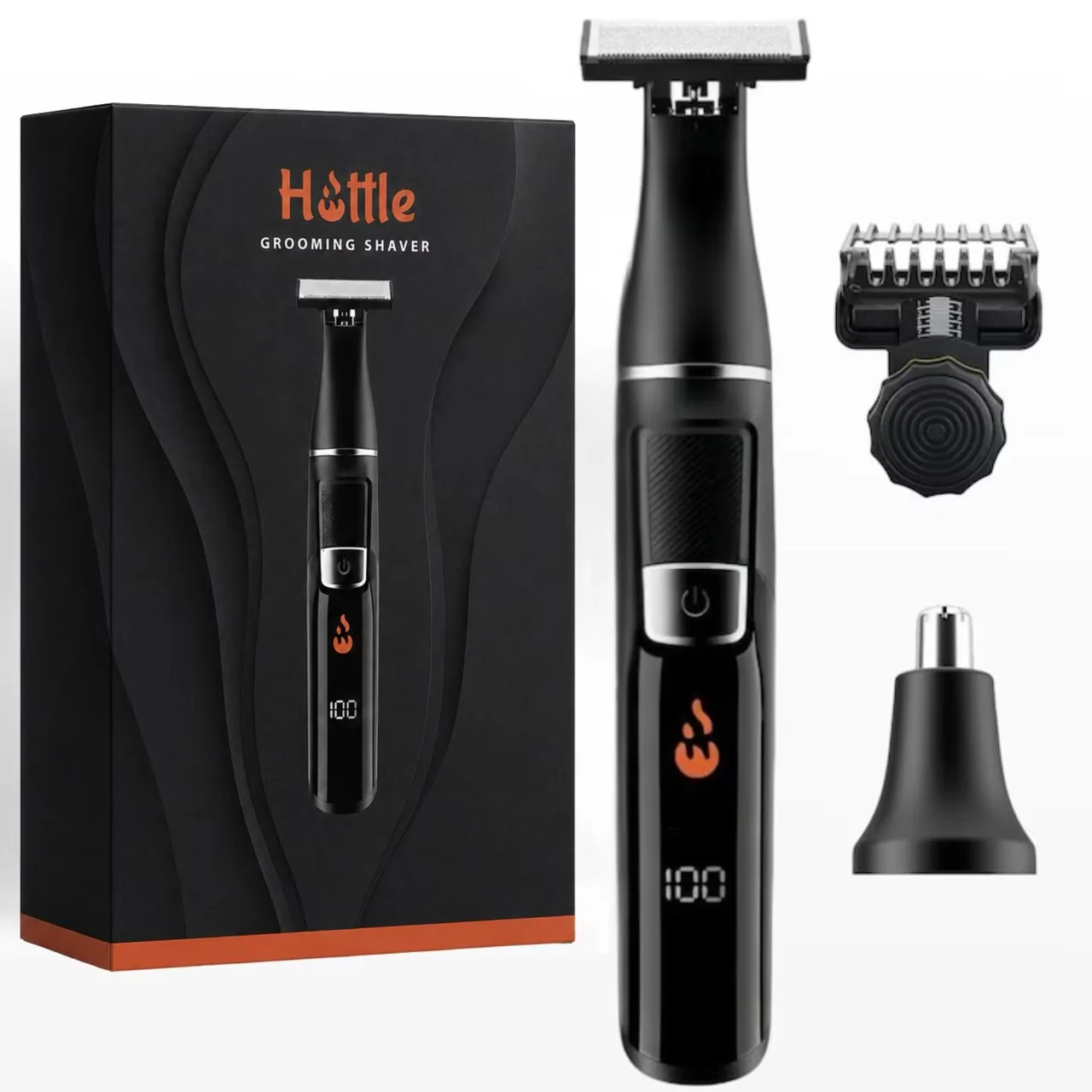 Masina De Tuns Si Aparat De Tuns HOTTLE® Profesional 3 In 1, Trimmer Multifunctional, Ergonomic, Trimmer…