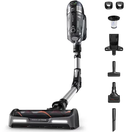 Aspirator vertical fara fir Rowenta X-Force Flex 14.60 RH9958WA, 480W, 32.4V, autonomie 70 min, filtrare 99.9%,…