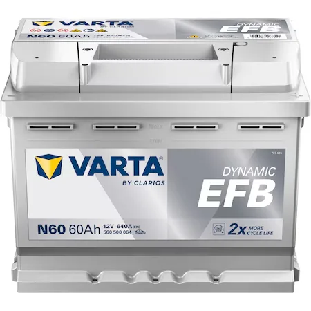 Varta Dynamic EFB 60Ah 640A