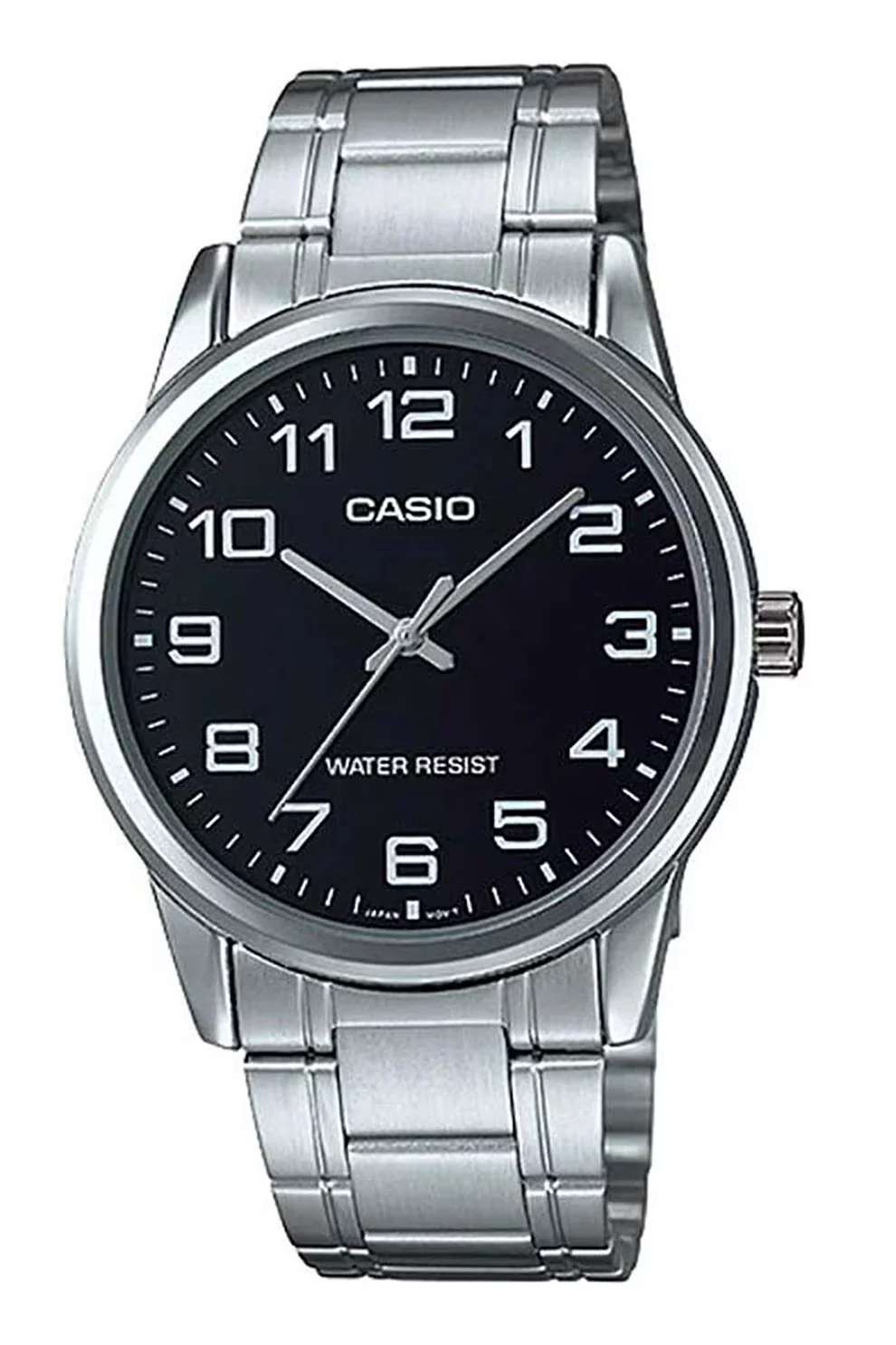 Casio, Ceas quartz cu logo pe cadran, Argintiu