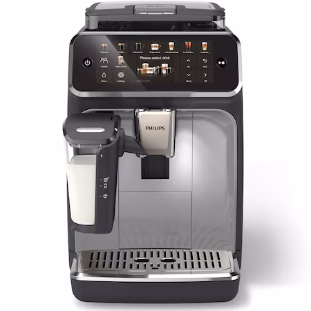 Espressor automat Philips EP5546/70 seria 5500, presiune 15 bari, solutie de lapte LatteGO, 20 tipuri de bauturi,…