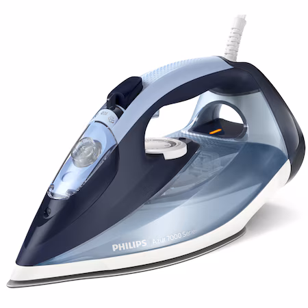 Fier de calcat Philips Azur DST7020/20, 2800W, debit de abur continuu de 50g/min si jet de abur de 250 g, talpa…
