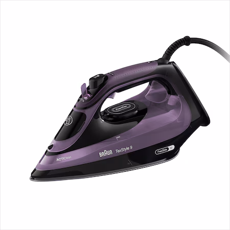 Fier de calcat Braun TexStyle 9 SI9661VI, 3100W, jet de abur 250g/min, abur variabil 0-60 g/min, talpa EloxalPlus,…