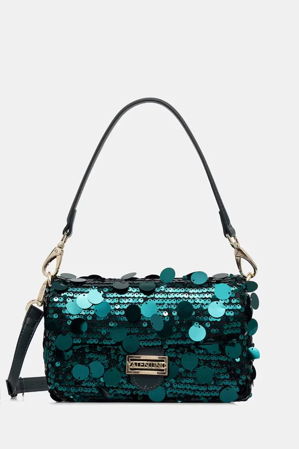 Valentino Bags geantă crossbody pentru femei SLEET turcoaz