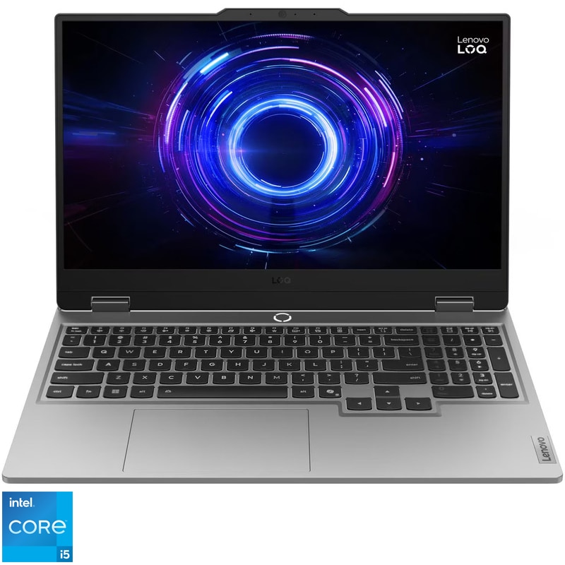 Laptop Gaming Lenovo LOQ 15IRX10, Intel Core i5-13450HX, 15.6" FHD 144Hz, 16GB, 1TB, RTX 5050, No OS