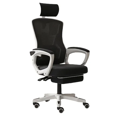 Scaun Ergonomic Premium TOPSCAUNE, Scaun Birou Reglabil, Suport Lombar, Tetiera Reglabila, Mesh Respirabila,…