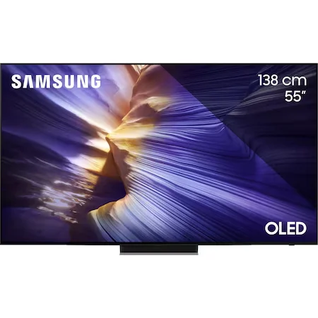 Televizor SAMSUNG OLED 55S90F, 138 cm, Smart, 4K Ultra HD, 100 Hz, Clasa G