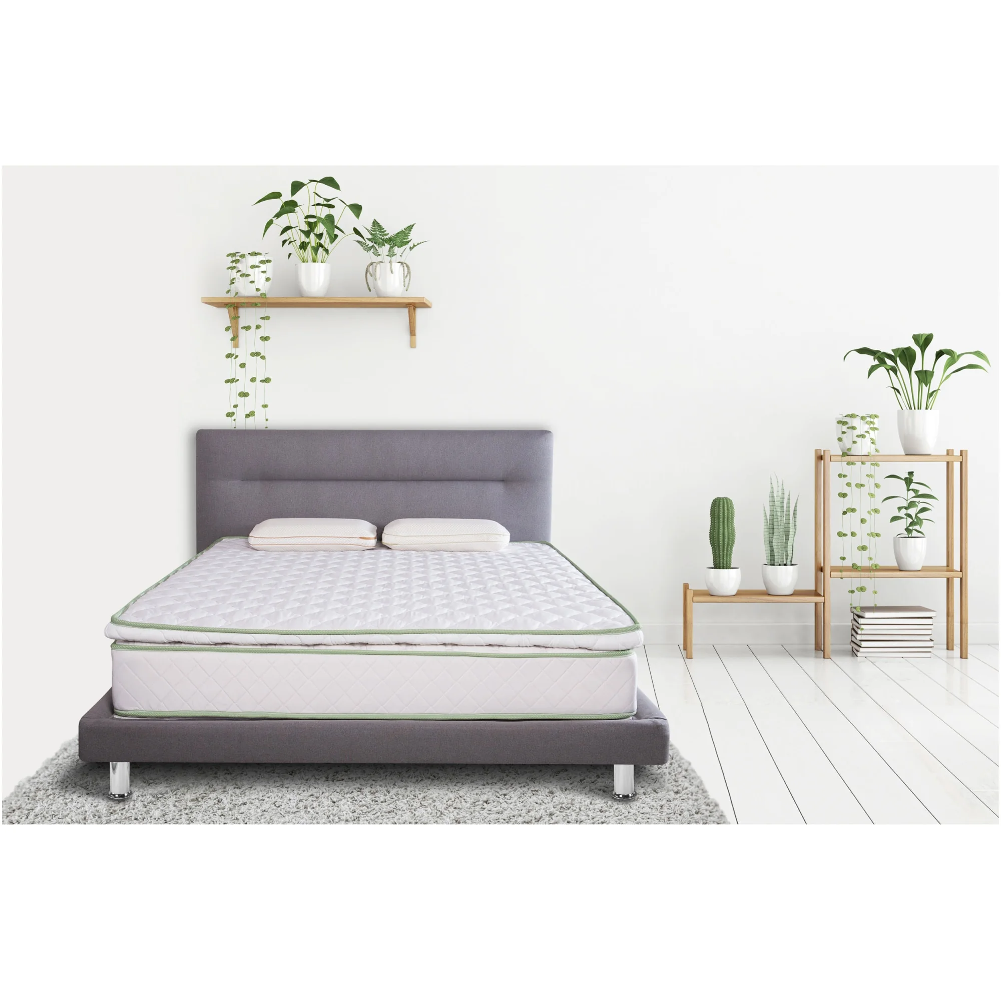 Topper saltea Eucalyptus Fresh Ted, 160x200 cm